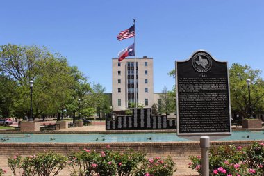 Tyler, TX: Smith County Adliyesi Tyler şehir merkezinde tarihi işaretli