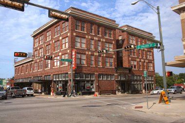 Waxahachie, TX: Waxahachie şehir merkezinde tarihi Rogers Oteli