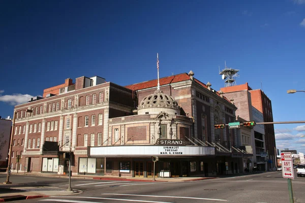 Shreveport Louisiana Histórico Strand Theater Localizado Centro Shreveport — Fotografia de Stock