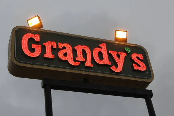 Tyler Noviembre 2018 Grandy Restaurant Sign Ubicado Beckham Tyler —  Fotos de Stock
