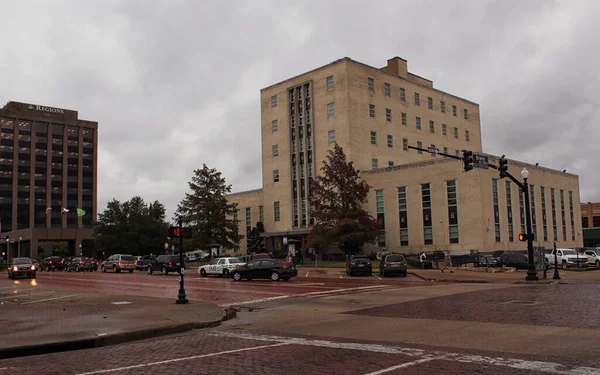 Tyler 2018 Smith County Courthouse Downtown Tyler — 스톡 사진