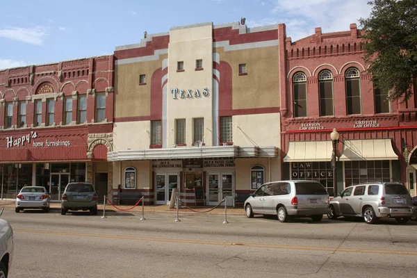 Waxahachie Historic Downtown Waxahachie Texas — Stock Photo, Image