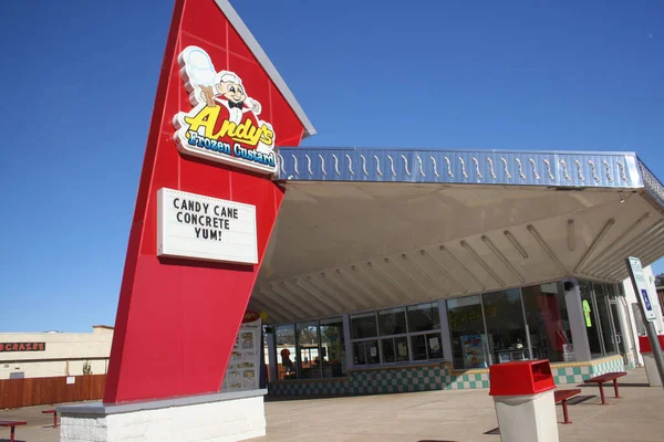 Tyler Andy Frozen Custard Situato South Broadway Tyler Texas — Foto Stock