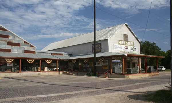 Waxahachie Historic Boyce Feed Store Ubicado Cerca Del Centro Waxahachie — Foto de Stock