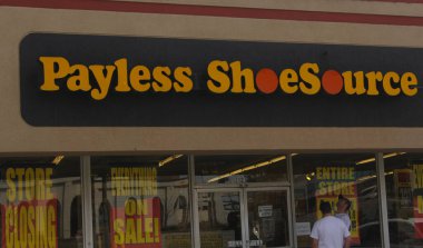 Tyler, TX - 6 Mart 2019: 5. Cadde 'deki Maaşsız Ayakkabı Kaynağı