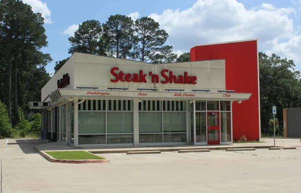 Tyler Maja 2019 Opuszczona Restauracja Steak Shake Znajdująca Się University — Zdjęcie stockowe