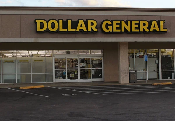 Tyler Novembre 2018 Dollar General Store Situato Nel Green Acres — Foto Stock