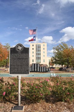 Tyler, TX: Smith County Adliyesi Tyler şehir merkezinde tarihi işaretli