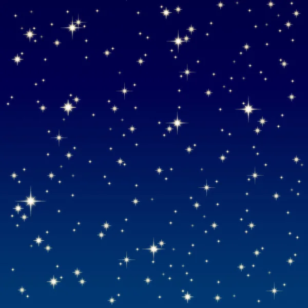 Renkli gökyüzü arkaplanındaki soyut yıldız ışığı