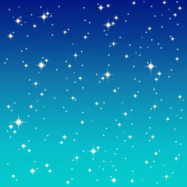 Renkli gökyüzü arkaplanındaki soyut yıldız ışığı