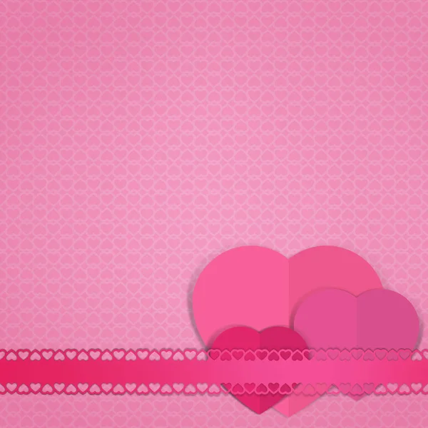 Coeurs Amour Pour Fond Saint Valentin Style Coupe Papier Images De Stock Libres De Droits