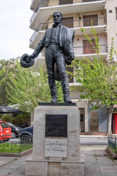 Athens Greece May 2021 Statue Jos Gervasio Artigas Arnal National — 스톡 사진