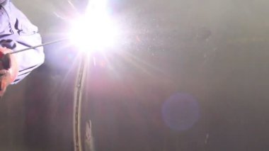 İşçi kaynak üretim depolama tankı