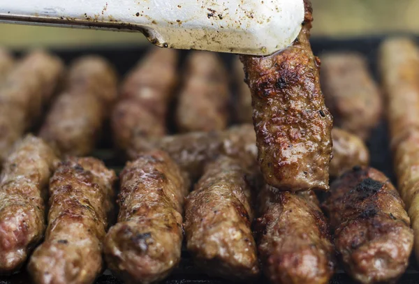 Especialidade sérvia "Cevapi " — Fotografia de Stock