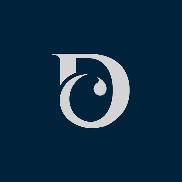 Buchstabe Symbol Logo Design Vorlage Kreative Anfängliche Symbol Logo — Stockvektor