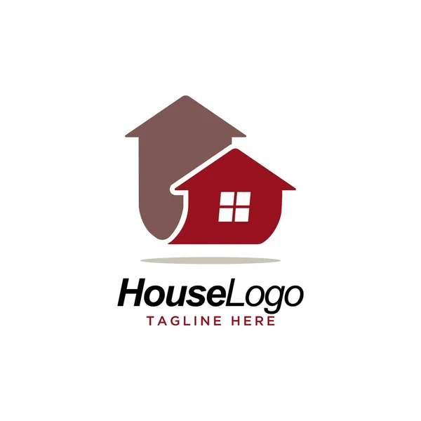 Разработка Векторного Шаблона Логотипа Дома — стоковый вектор