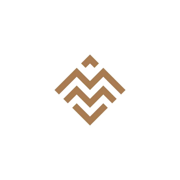 Harfi Logo Tasarım Vektör Şablonu Yaratıcı Harf Sembolü — Stok Vektör