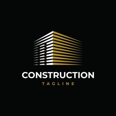 M harfi logo tasarım vektör şablonu