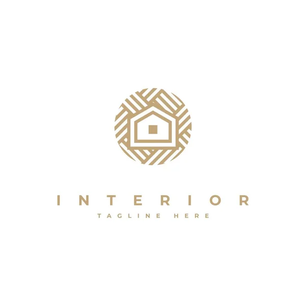 Diseño Del Logotipo Interior Inspiración Símbolo Vector Plantilla — Archivo Imágenes Vectoriales