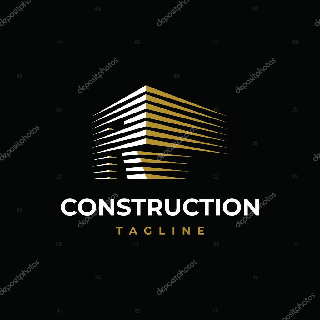 Letter R logo design vector template