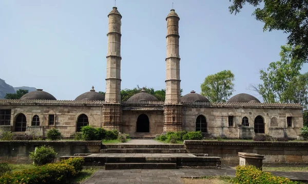 Мечеть Джами Павагадского Шампанского Gujarat India — стоковое фото