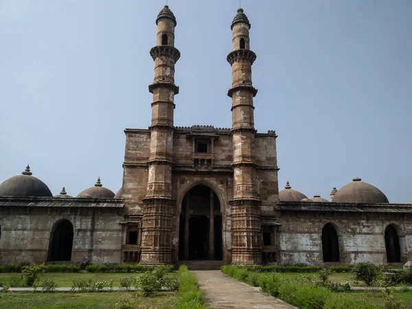 Meczet Jami Pavagadh Champaner Gujarat Indie — Zdjęcie stockowe