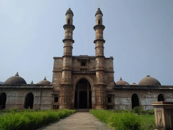 Мечеть Джамі Павагада Шахіст Гуджарат — стокове фото