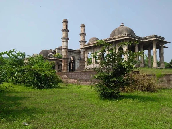 Pavagadh Şampanyalı Jami Camii Gujarat — Stok fotoğraf