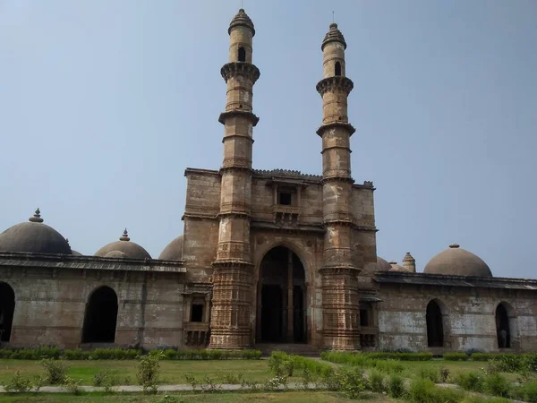 Τζαμί Τζαμί Από Pavagadh Champaner Gujarat Ινδία — Φωτογραφία Αρχείου