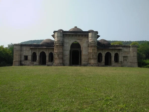 Παλιά Φρούριο Και Ερείπια Από Pavagadh Champaner Gujarat Ινδία — Φωτογραφία Αρχείου