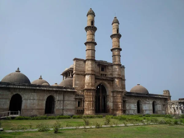 Jami Masjid Unesco Patrimoniu Site Pavagadh Champaner Gujarat India — Fotografie, imagine de stoc