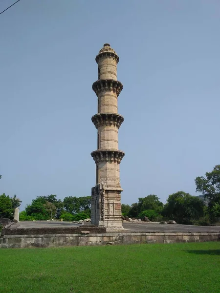 Alter Turm Von Pavagadh Champaner Gujarat India — Stockfoto