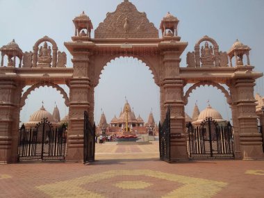 Swaminarayan tapınağı nilakhanth dhan poicha Gujarat Hindistan