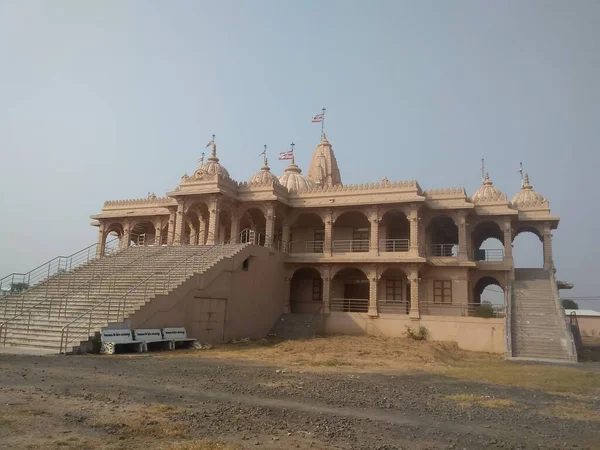 Swaminarayan Tempel Nilakhanth Dhan Poicha Gujarat Indien — Stockfoto