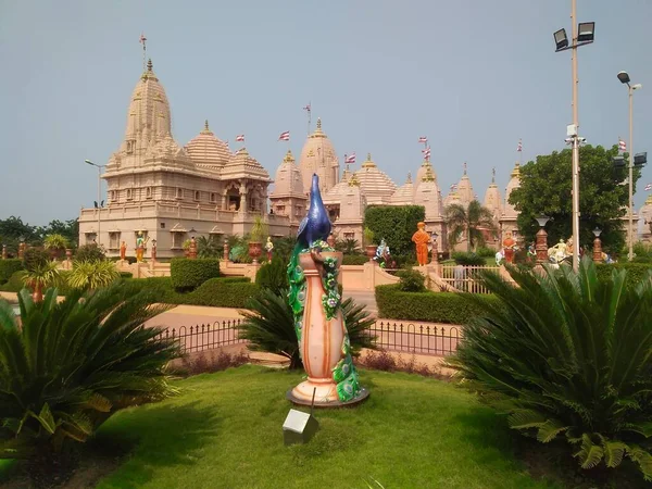 Swaminarayan Temple Nilakhanth Dhan Poicha Gujarat India —  Fotos de Stock