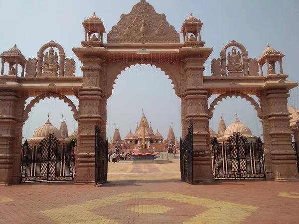 Swaminarayan Tempel Nilakhanth Dhan Poicha Gujarat India — Stockfoto