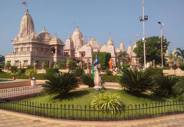 Hindoe Tempel Van Nilakanth Dham Poich Gujarat India — Stockfoto
