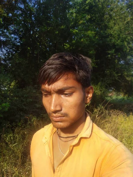 Индийский Деревенский Житель Вадодара Гуджарат Индия — стоковое фото