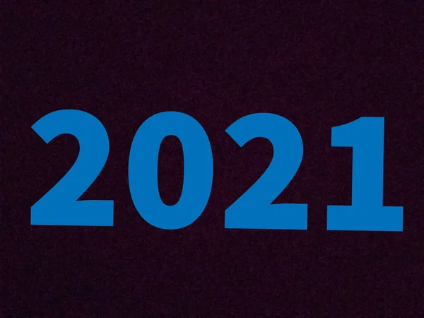 Gott Nytt 2021 Design Bakgrund — Stockfoto