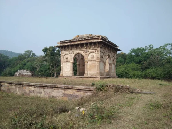 Antigo Templo Hindu Pavagadh Champaner Gujarat Índia — Fotografia de Stock