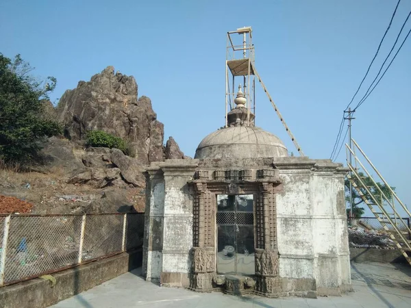 Vechiul Templu Hindus Din Pavagadh Champaner Gujarat India — Fotografie, imagine de stoc
