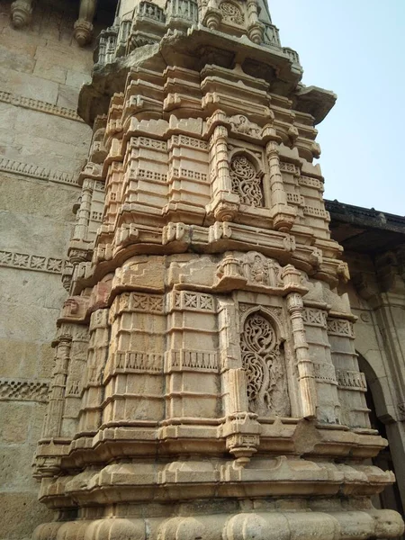印度Vadodara古吉拉特邦的古宫遗址 — 图库照片