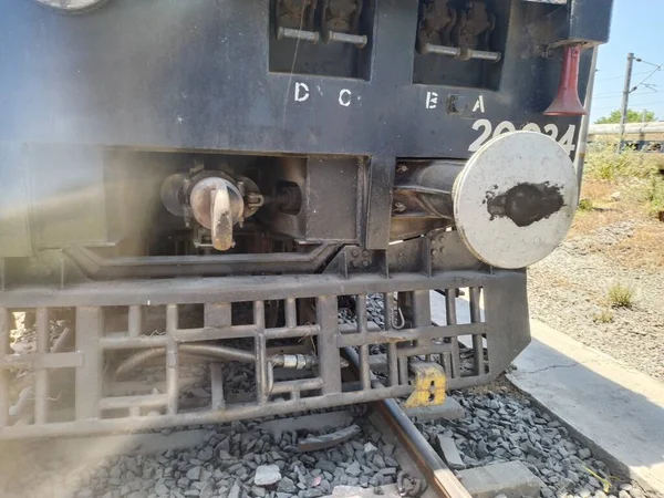 Indian Railway Engine Vadodara Gujarat — Stock Photo, Image