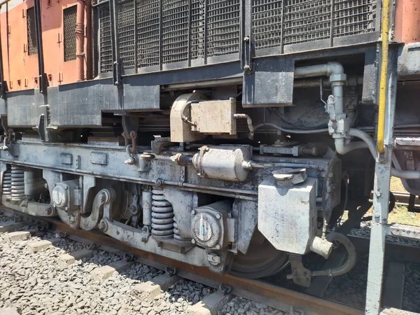 Indian Railway Engine Vadodara Gujarat — Stock Photo, Image