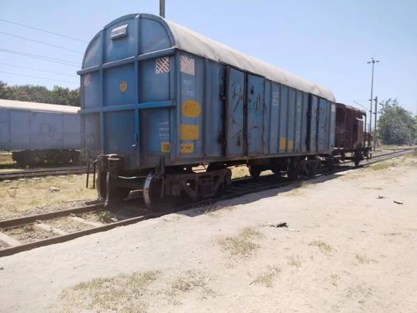 Indian Railway Engine Vadodara Gujarat — Stock Photo, Image