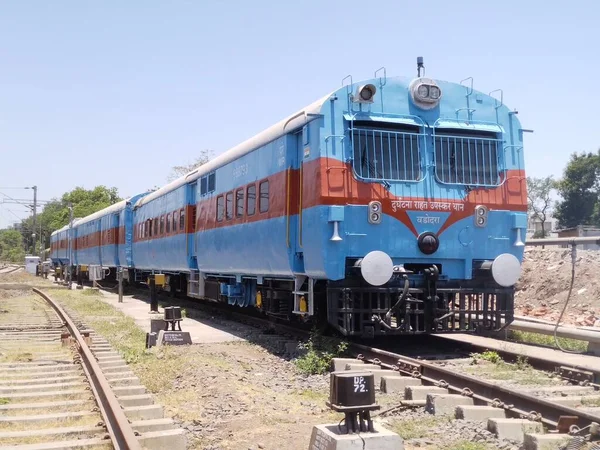 Indian railway engine from Vadodara Gujarat