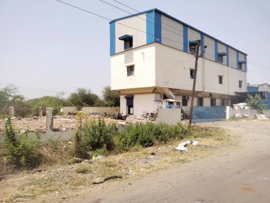 Vadodara Gujarat Hindistan 'dan fabrika.