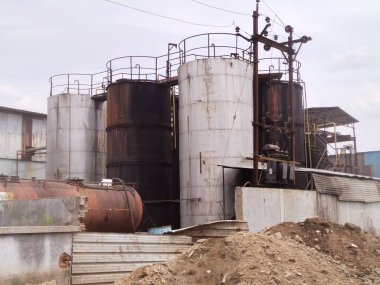 Vadodara Gujarat 'tan sanayi fabrikası