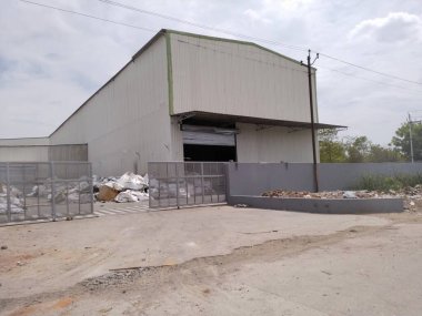 Vadodara Gujarat 'tan sanayi fabrikası