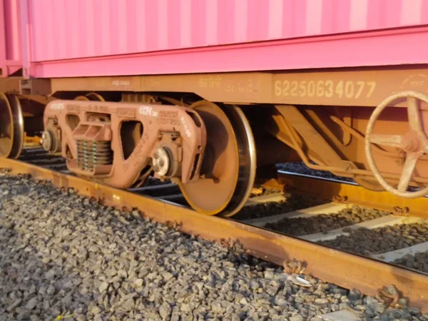 Indian Railway Engine Vadodara Gujarat — Stock Photo, Image